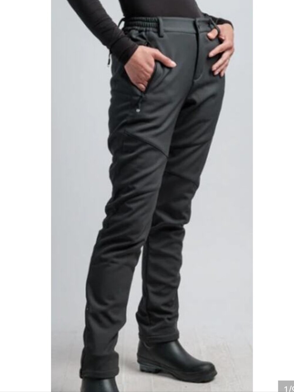 Northbound Gear Women 6 Reg Gray High Waist V2 Adventure Water Resistance Pants